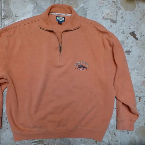 TOMMY  BAHAMA ARUBA PULLOVER HTF COLOR