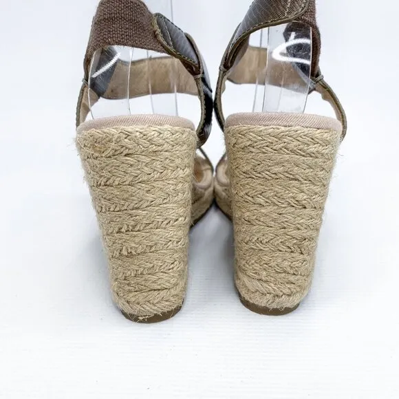 TOMMY BAHAMA Rokayla Wedge Open Toe Sandals 8