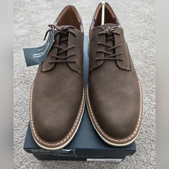 Tommy Hilfiger Mens Hiday Oxford Shoes Size 10 New in Box