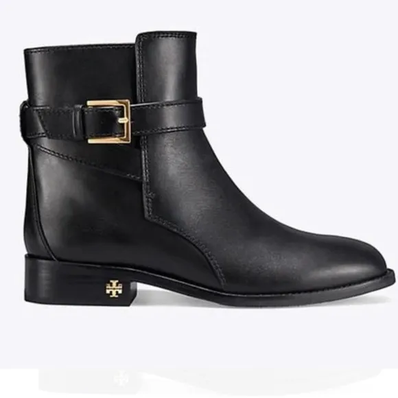 Tory Burch Ankle Leather Boots “Brooke”