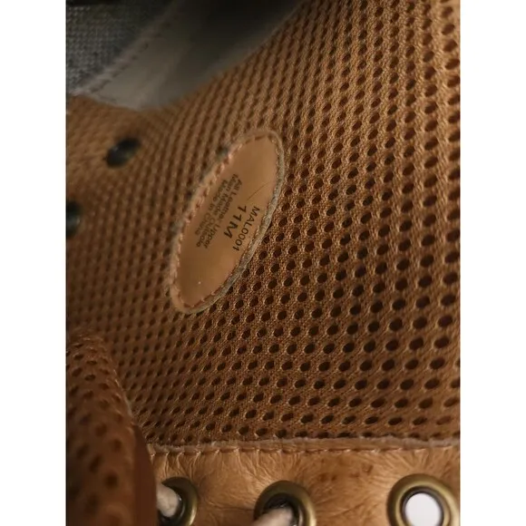 Twisted X &quot;EZ Rider&quot; Brown Leather, Tooled/Etched Boots. Men's Size 11