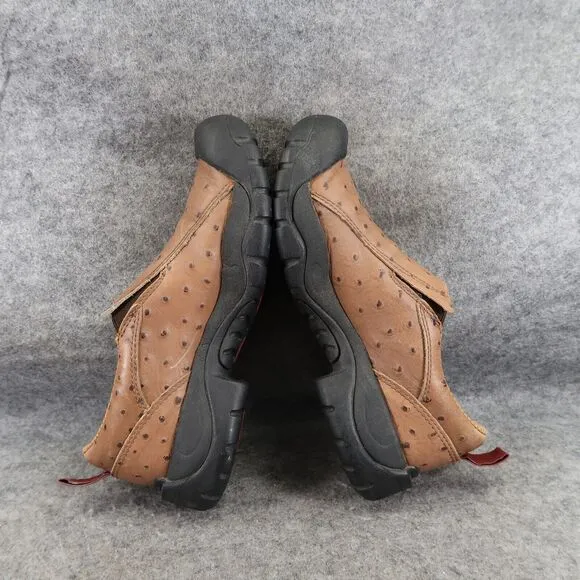 Twisted X Shoes Womens 5.5 Slip On Loafer Moc Leather Western Casual Comfort