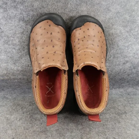Twisted X Shoes Womens 5.5 Slip On Loafer Moc Leather Western Casual Comfort