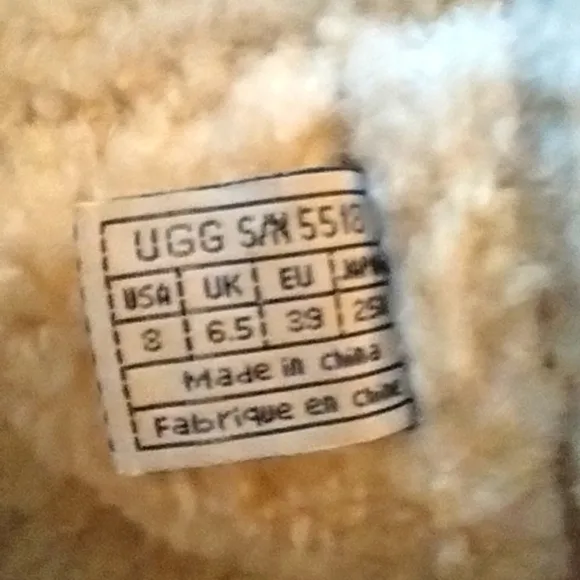 UGG &quot;Broome&quot; Wool Suede Boots.