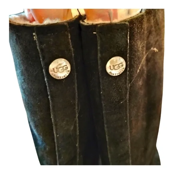 UGG &quot;Broome&quot; Wool Suede Boots.