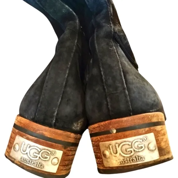 UGG &quot;Broome&quot; Wool Suede Boots.