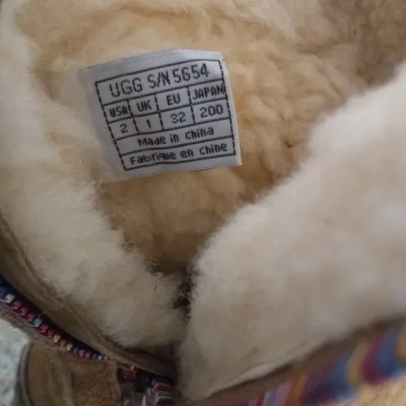 Ugg Australia Payton Sheepskin Suede Boots.
