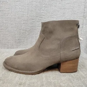 UGG Bandara Women's Size 11 US Brown Suede Back Zip Casual Bootie Boots 1095053