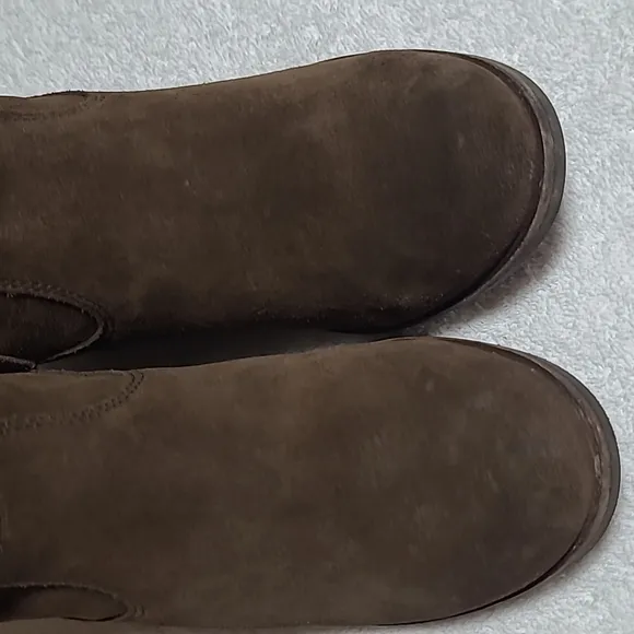 UGG Briar  Suede Zip Up Ankle Boots Size 6 Women's