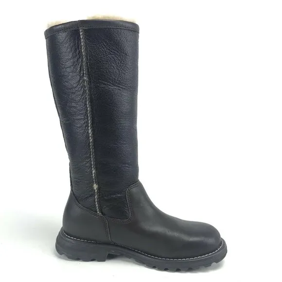UGG Brooks Leather Sheepskin Boots