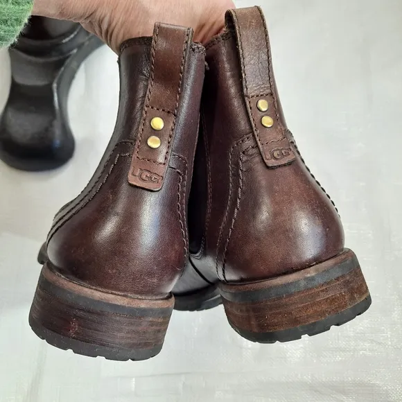 UGG Brown Gallion Chelsea Boots