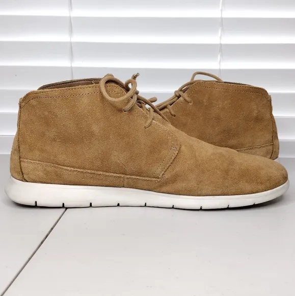 UGG Dustin Men's Suede Leather Lace Up Ankle Casual Chukka Boots Size 14
