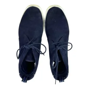 Ugg ENERG Chukka Boots Mens Size 10.5 Navy Blue Suede Treadlite Lace Up Casual