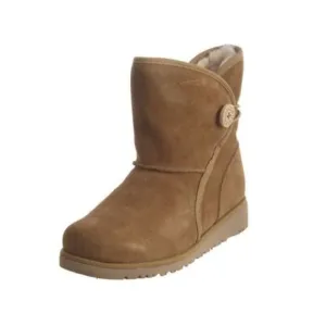 UGG Fabian 1016806K Little Kids Chestnut Sheepskin Mid Top Casual Boots UGG278
