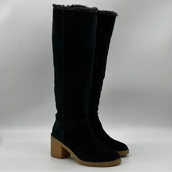 UGG Kasen Suede Tall Boots. Size 8