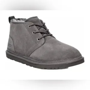 UGG Men's Neumel Suede Casual Boots Grey Size 5