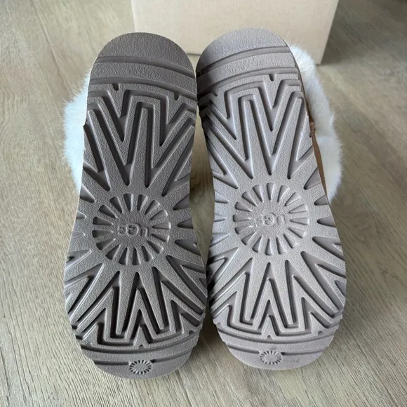 UGG Milla Chestnut Brown Leather Boots