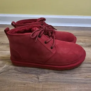 UGG Neumel boots, samba red, US 11