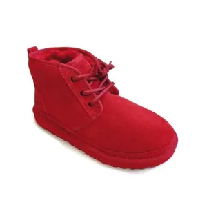 UGG Neumel II Chukka Boots Suede Big Kids Size 5 Womens Sz 6 Samba Red 1017320K