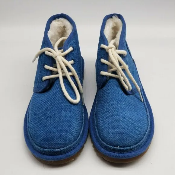 UGG Neumel Natural Indigo Womens Boots Ankle Chukka Shoes Size 7