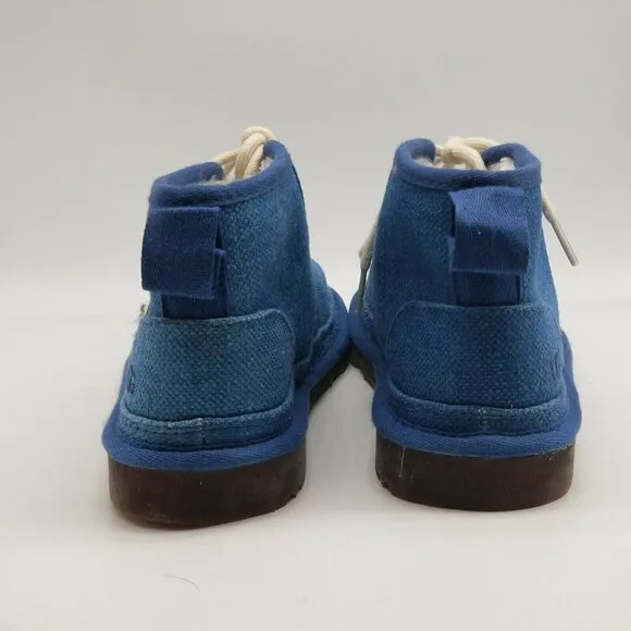UGG Neumel Natural Indigo Womens Boots Ankle Chukka Shoes Size 7