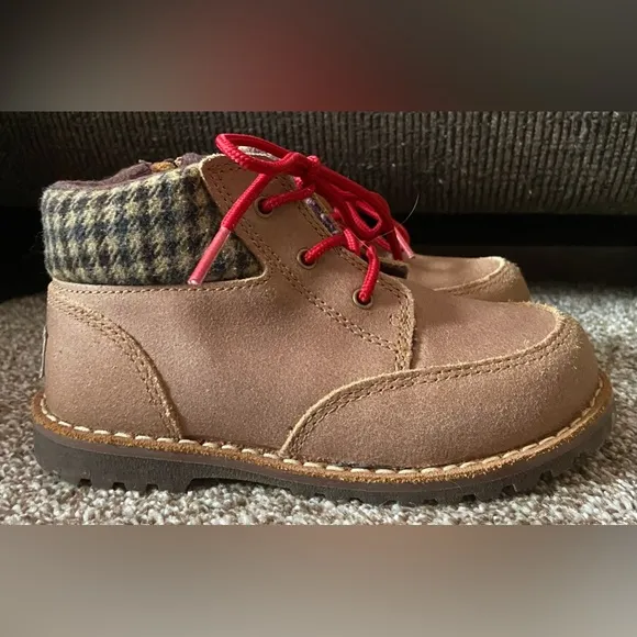 Ugg Orin Suede Toddler Youth Boots Size 10 Chestnut Brown EUC
