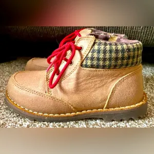 Ugg Orin Suede Toddler Youth Boots Size 10 Chestnut Brown EUC