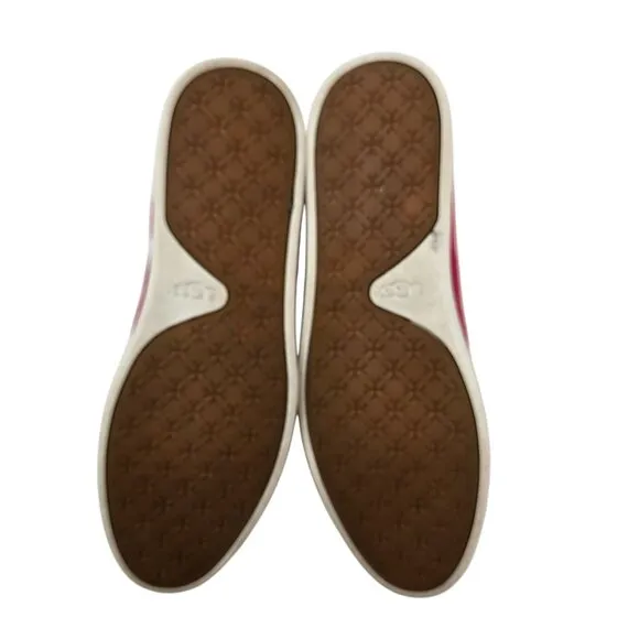 UGG Pure Women's Kammi Suede Leather Pink Slip on Flats Size 9