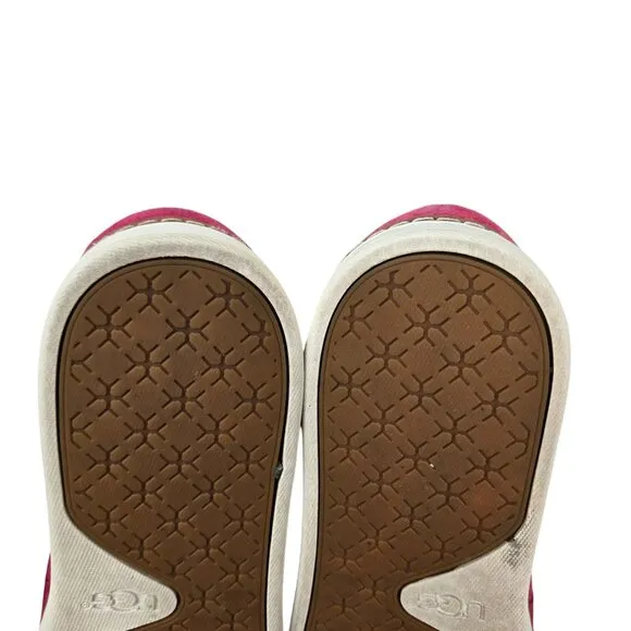 UGG Pure Women's Kammi Suede Leather Pink Slip on Flats Size 9