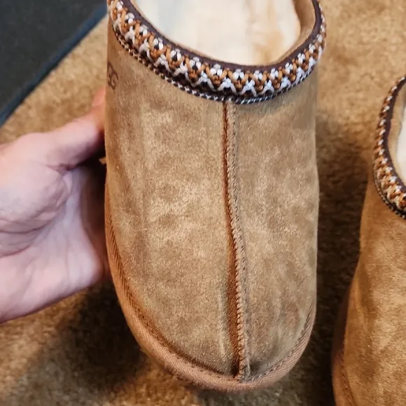 UGG Tan Tasman Slippers