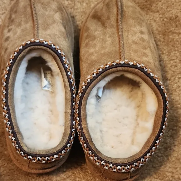 UGG Tan Tasman Slippers