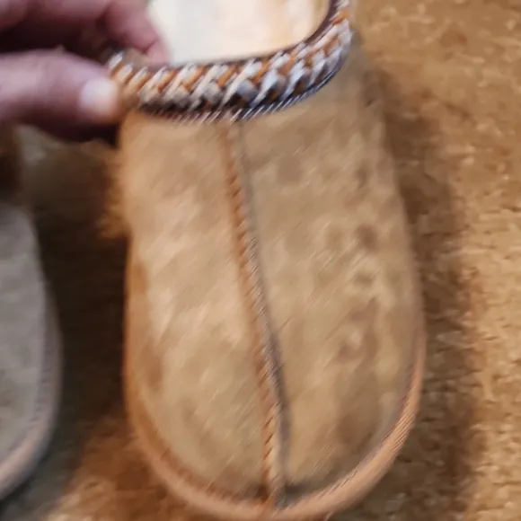 UGG Tan Tasman Slippers