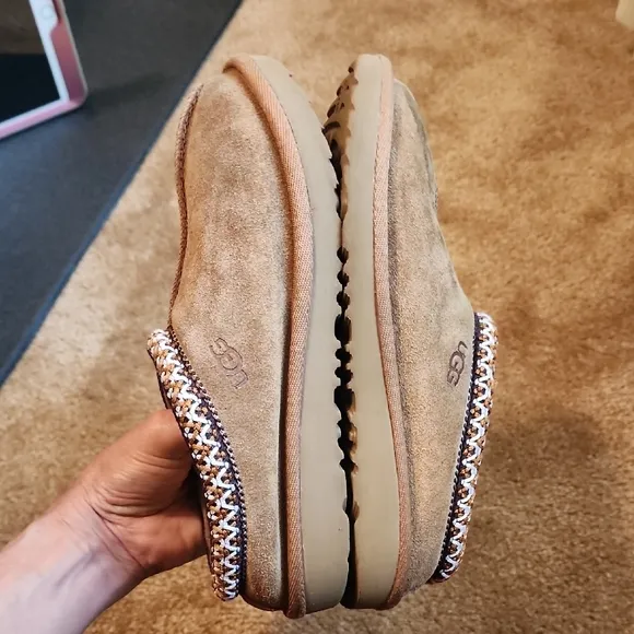 UGG Tan Tasman Slippers