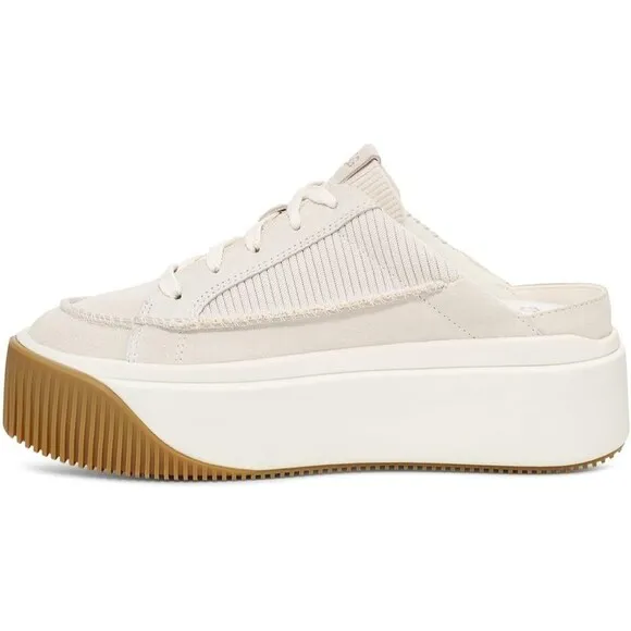 UGG Women's EZ-Duzzit Mule Slide On Platform Sneakers Size 10 White