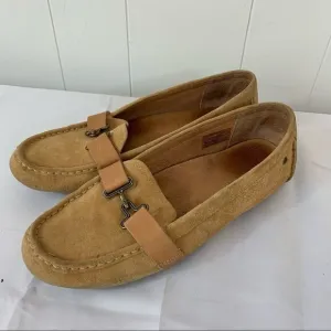 UGG AVEN SUEDE Driving Loafer Slip On Shoes 8.5