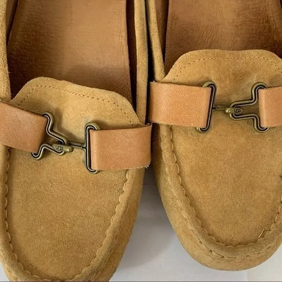 UGG AVEN SUEDE Driving Loafer Slip On Shoes 8.5