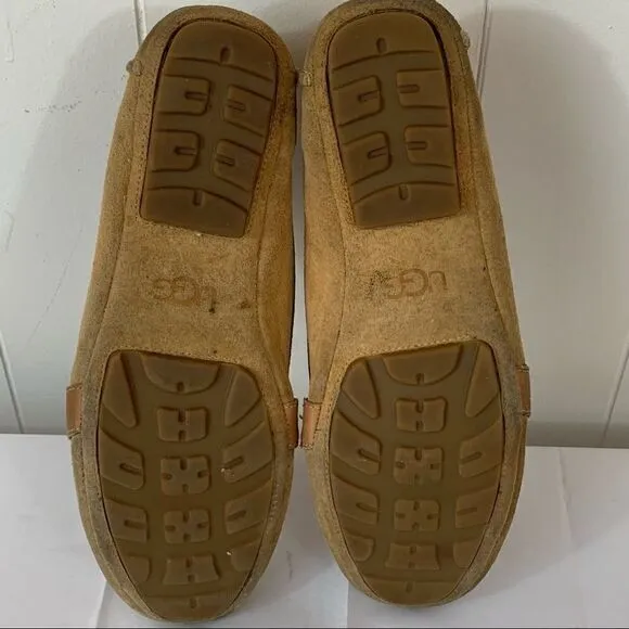 UGG AVEN SUEDE Driving Loafer Slip On Shoes 8.5