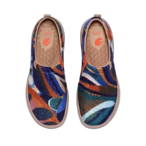 UIN Women's Walking Shoes Slip On Casual Sneaker Toledo (Thinking Space )