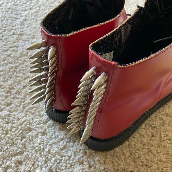 Undeground Red Boots Made in England Size 11