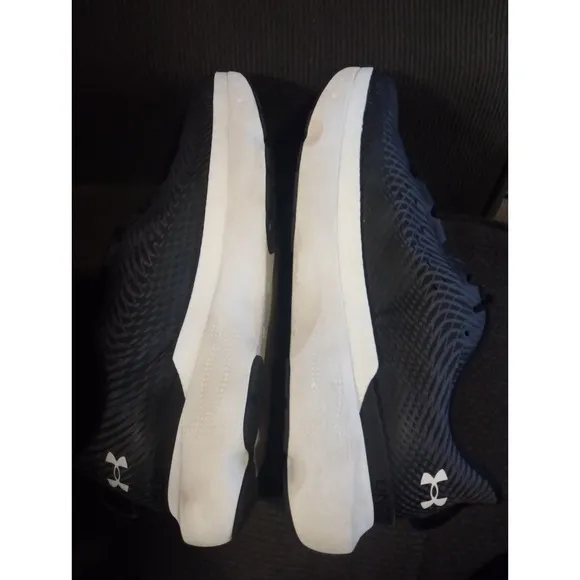 Under Armour Men's Size 13 Infinite Pro Black/White Running Shoes 2024
