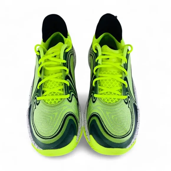 Under Armour Spawn 6 High Vis Yellow Black Men's Basketball Shoes 3027263-300