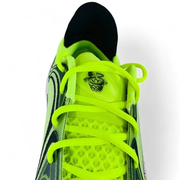 Under Armour Spawn 6 High Vis Yellow Black Men's Basketball Shoes 3027263-300