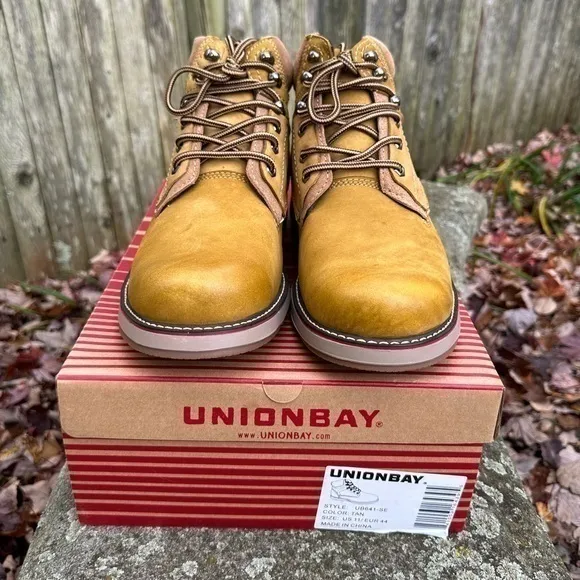 UNIONBAY‎ Men’s Mitchell Casual Tan/Wheat Boots - Size 11 (NWT)