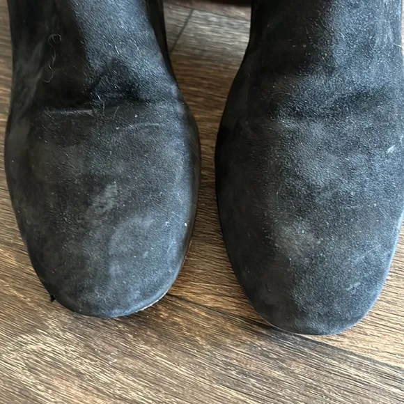 Valentino Heel Suede Thigh High Boots