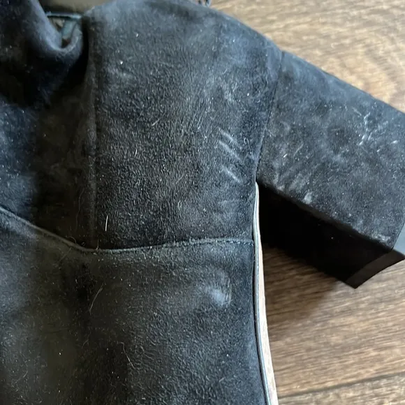 Valentino Heel Suede Thigh High Boots