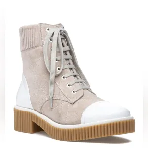 Vaneli Mage Boots in Light Grey Nival Combo, Size 7.5 New w/o Box Retail $250