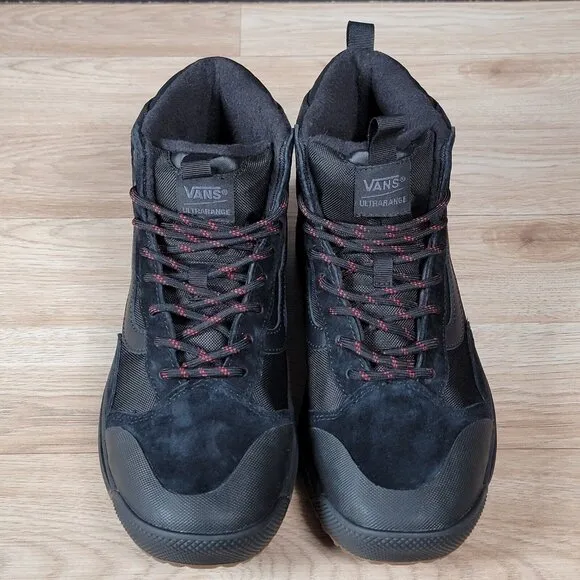 VANS Ultrarange Exo Hi MTE-1 Shoes Mens Size 8 Boots Black Gum Primaloft