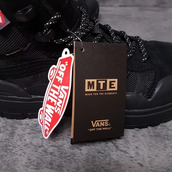 VANS Ultrarange Exo MTE 2 Gore Tex Boots Shoes Mens 8 Womens 9.5 Black Nby