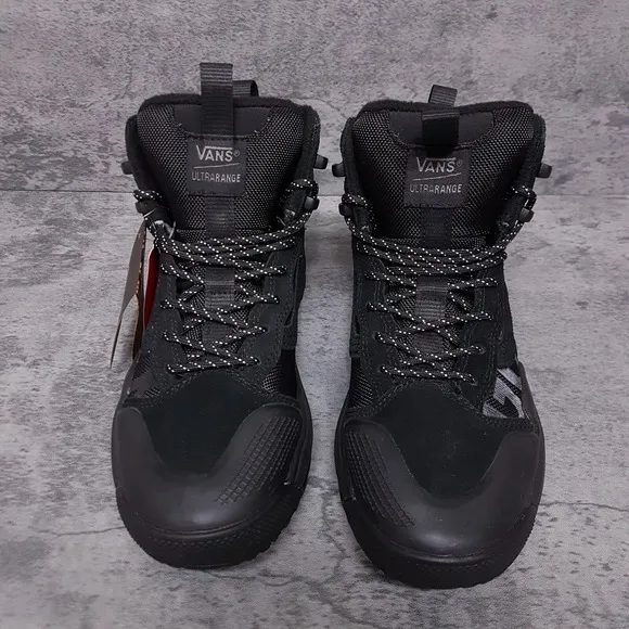 VANS Ultrarange Exo MTE 2 Gore Tex Boots Shoes Mens 8 Womens 9.5 Black Nby