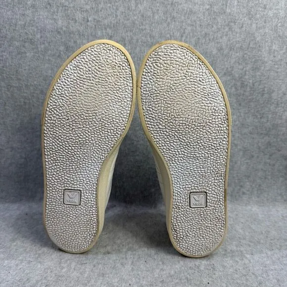 Veja Womens Shoes Size 7 White Leather Low Top Lace Up Comfort Casual Sneakers